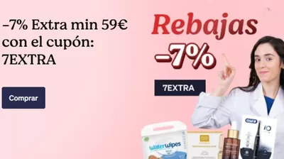 Ofertas de Salud y Ópticas en Santa Cruz de la Zarza | Rebajas -7%  de Atida MiFarma | 15/1/2025 - 16/1/2025