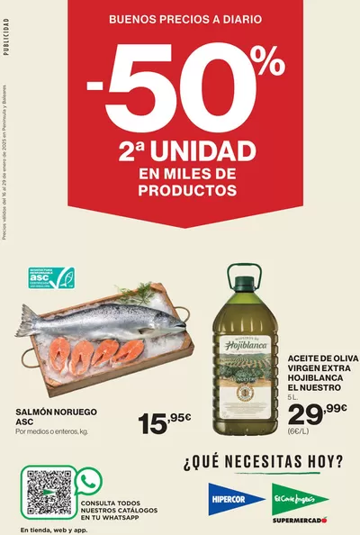 Catálogo Hipercor en Huelva | Ofertas y promociones | 16/1/2025 - 29/1/2025