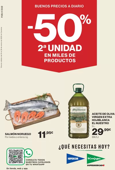 Catálogo Hipercor en Las Palmas de Gran Canaria | Ofertas y promociones Canarias | 16/1/2025 - 29/1/2025