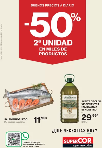 Catálogo Supercor | Precios válidos del 16 al 29 de enero de 2025 en Canarias | 16/1/2025 - 29/1/2025