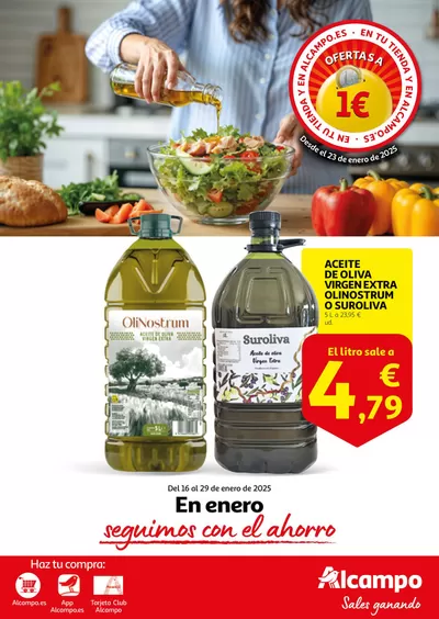 Catálogo Alcampo en Sevilla | En enero seguimos con el ahorro | 16/1/2025 - 29/1/2025