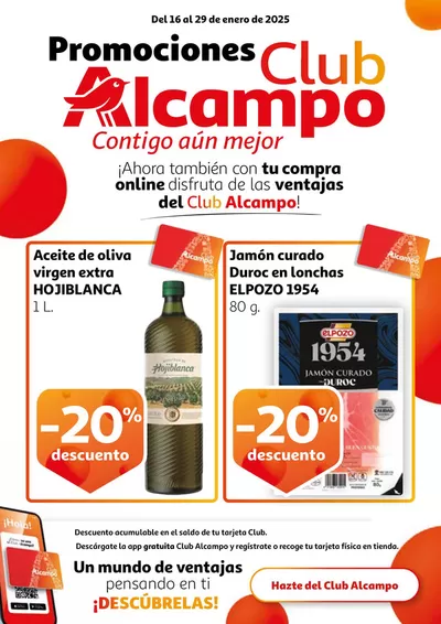 Catálogo Alcampo en Torrejón | Promociones Club Alcampo | 16/1/2025 - 29/1/2025