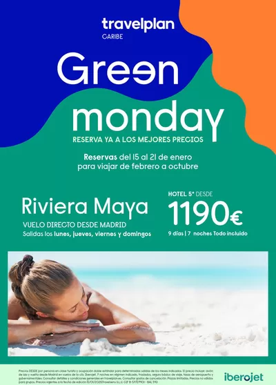 Ofertas de Viajes en Campo Real | Travelplan Riviera Maya de Travelplan | 16/1/2025 - 21/1/2025