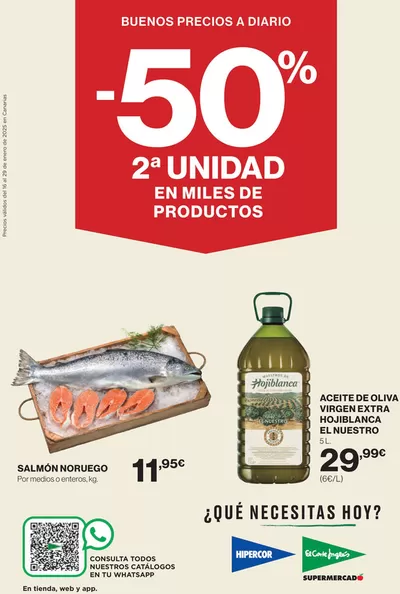 Catálogo El Corte Inglés en Santa Cruz de Tenerife | Supermercado Canarias | 16/1/2025 - 29/1/2025