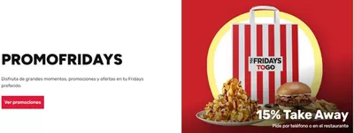 Catálogo TGI Friday's en Alcorcón | PromoFridays | 16/1/2025 - 31/1/2025