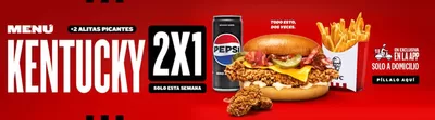 Catálogo KFC en Tarragona | 2x1 | 16/1/2025 - 21/1/2025