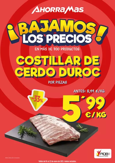 Catálogo Ahorramas en Torrejón | ¡Bajamos los precios! | 16/1/2025 - 22/1/2025