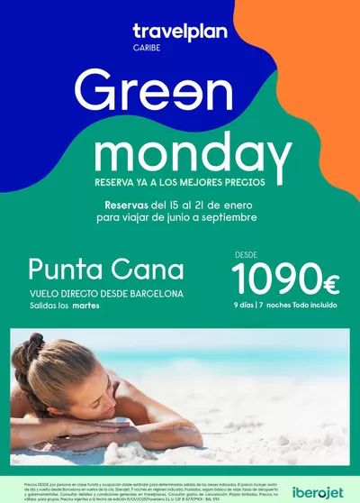 Ofertas de Viajes en Alginet | Travelplan Playa Bavaro/Punta Cana desde 1090€ de Travelplan | 17/1/2025 - 21/1/2025