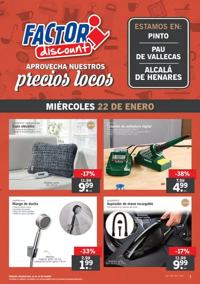 Catálogo Lidl en Leganés | Factori discount. Ofertas válidas del 20/01 al 26/01  | 20/1/2025 - 26/1/2025