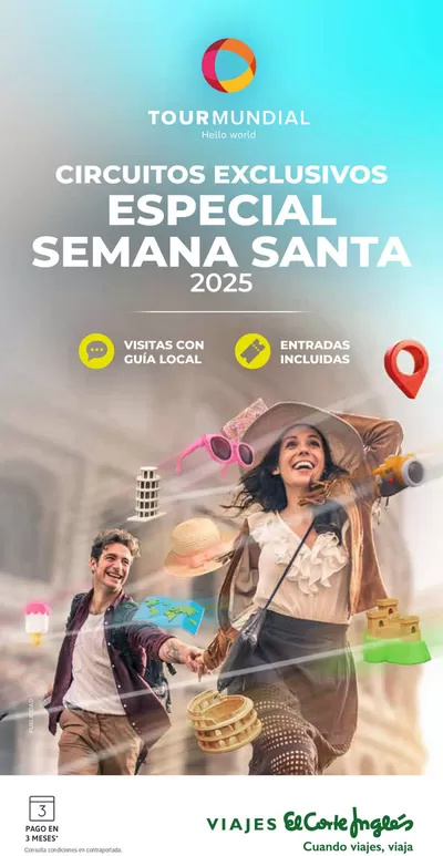 Ofertas de Viajes en Barcelona | Circuitos Exclusivos ESPECIAL SEMANA SANTA 2025 de Viajes El Corte Inglés | 20/1/2025 - 8/2/2025