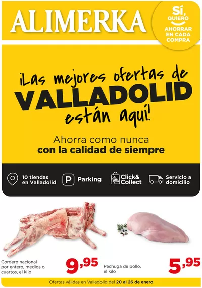 Catálogo Alimerka | Valladolid del 20 al 26 de de enero | 20/1/2025 - 26/1/2025