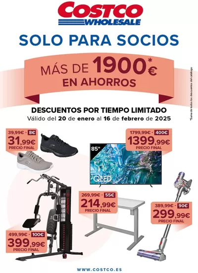 Catálogo Costco en Las Rozas | Catálogo Precios y Promos  | 20/1/2025 - 16/2/2025