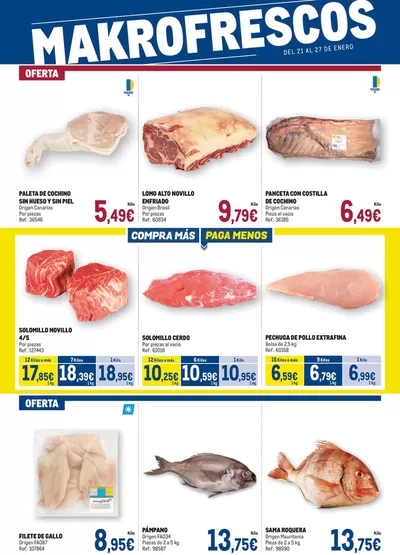 Catálogo Makro en Adeje | Makro Fresco Canarias | 21/1/2025 - 27/1/2025