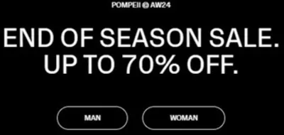 Ofertas de Ropa, Zapatos y Complementos en Alboraya | Up to 70% off de Pompeii | 21/1/2025 - 31/1/2025