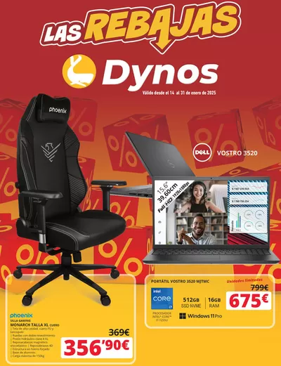 Catálogo Dynos Informática en Leganés | Las rebajas! | 21/1/2025 - 31/1/2025