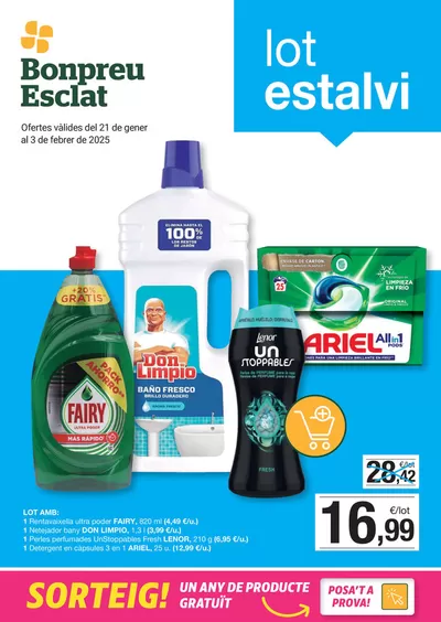 Catálogo BonpreuEsclat en Reus | Fullet d'ofertes quinzenals | 22/1/2025 - 3/2/2025