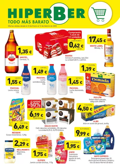 Catálogo Hiperber en Almoradí | Ofertas del Mes Hiperber | 23/1/2025 - 12/2/2025