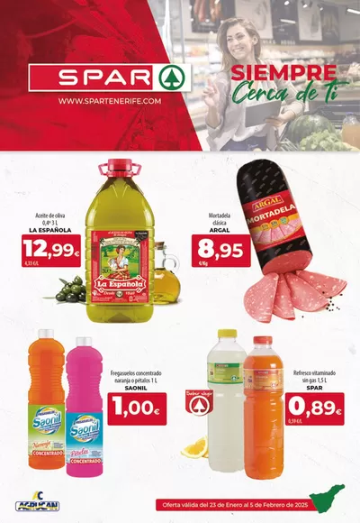 Catálogo Spar Tenerife en Arona | Folleto Spar Tenerife Tenerife | 23/1/2025 - 5/2/2025