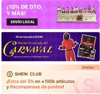 Ofertas de Ropa, Zapatos y Complementos en Toledo | Promoción especial de SheIn | 23/1/2025 - 3/2/2025