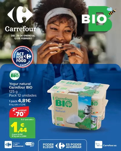 Ofertas de Hiper-Supermercados en Xirivella | BIO de Carrefour | 28/1/2025 - 12/2/2025