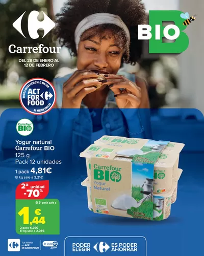 Ofertas de Hiper-Supermercados en Melilla | BIO de Carrefour | 28/1/2025 - 12/2/2025