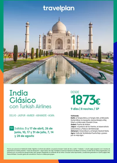 Catálogo Travelplan | Travelplan India Clásico | 24/1/2025 - 15/2/2025