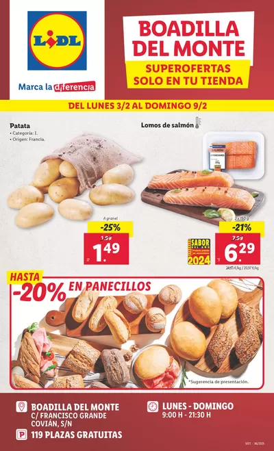 Catálogo Lidl en Majadahonda | SUPEROFERTAS BOADILLA DEL MONTE | 3/2/2025 - 9/2/2025