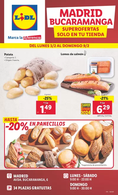 Catálogo Lidl en Majadahonda | SUPEROFERTAS BUCARAMANGA | 3/2/2025 - 9/2/2025