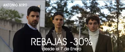 Ofertas de Primeras marcas en Aldaia | Rebajas -30% de Antonio Miro | 27/1/2025 - 4/2/2025