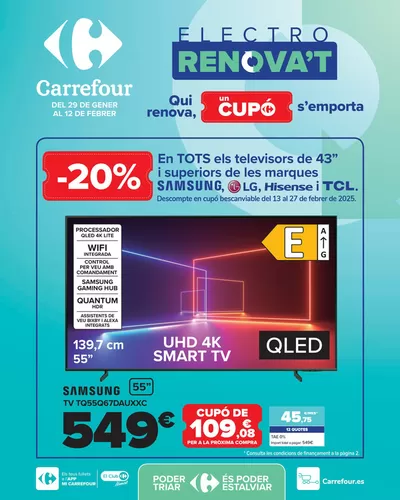 Catálogo Carrefour en Santa Perpetua de Mogoda | ELECTRO RENOVE | 29/1/2025 - 12/2/2025