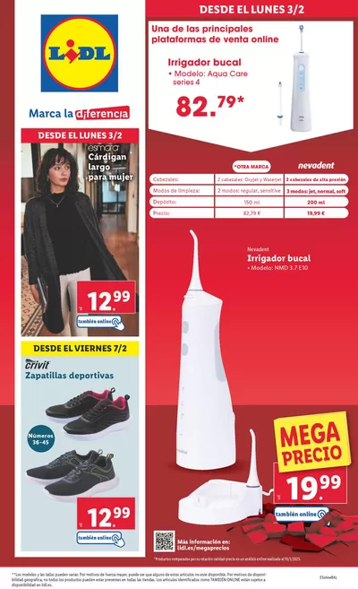 Catálogo Lidl en Ceuta | BAZAR versions: ¡Bazar Lidl! - Ofertas válidas del 03/02 al 09/02 | 3/2/2025 - 9/2/2025