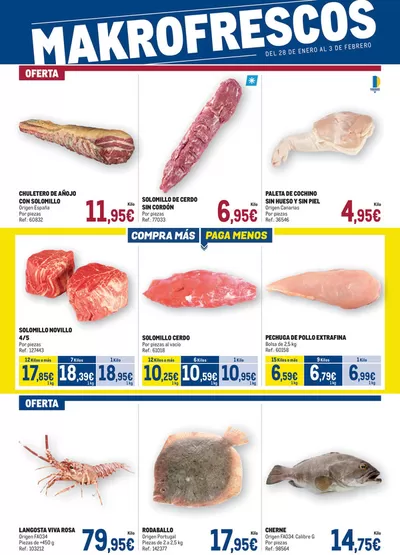 Catálogo Makro en Adeje | Makro Fresco Canarias | 28/1/2025 - 3/2/2025