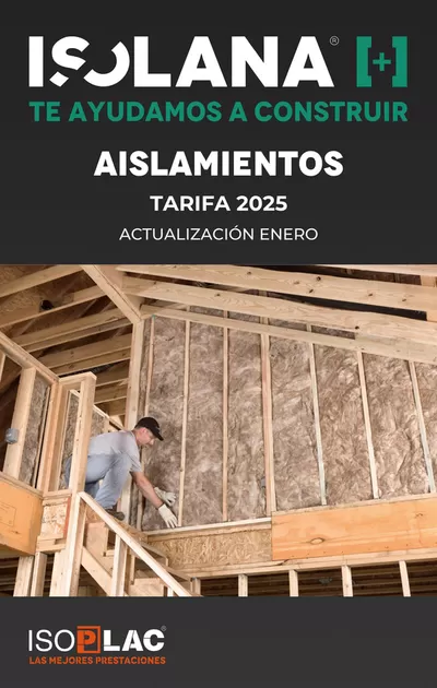 Ofertas de Jardín y Bricolaje en Santa Perpetua de Mogoda | AISLAMIENTOS – TARIFA ISOLANA 2025 de Isolana | 29/1/2025 - 31/1/2025