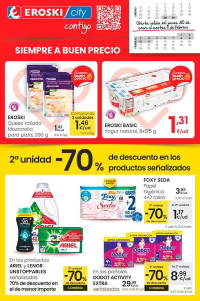 Catálogo Eroski en Ferrol | Siempre a buen precio | 30/1/2025 - 11/2/2025