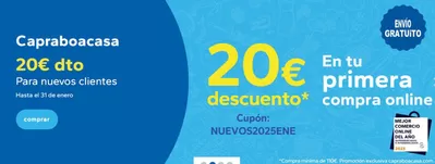 Catálogo Caprabo en Granollers | 20€ descuento en tu primera compra online | 29/1/2025 - 31/1/2025