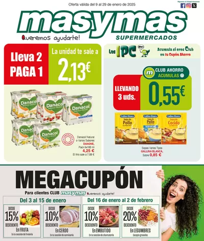 Catálogo Masymas en Jaén | Folleto masymas | 29/1/2025 - 29/1/2025