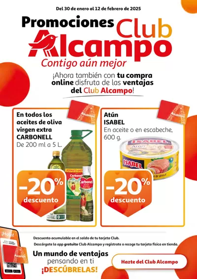 Catálogo Alcampo en Bilbao | Promociones Club Alcampo Contigo aún mejor | 30/1/2025 - 12/2/2025