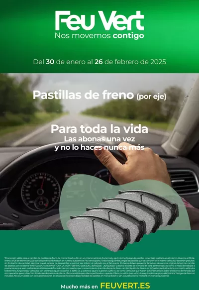 Ofertas de Coches, Motos y Recambios en Oleiros | Del 30 de enero al 26 de febrero de 2025 de Feu Vert | 31/1/2025 - 26/2/2025