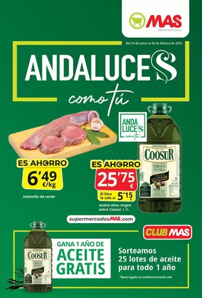 Catálogo Supermercados MAS en Sevilla | Andaluces como tú | 3/2/2025 - 26/2/2025