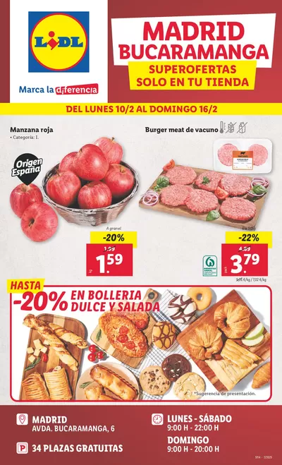 Catálogo Lidl en Leganés | SUPEROFERTAS BUCARAMANGA | 10/2/2025 - 16/2/2025