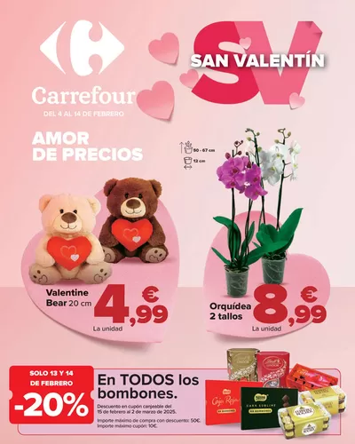 Ofertas de Hiper-Supermercados en Murcia | SAN VALENTÍN de Carrefour | 4/2/2025 - 14/2/2025