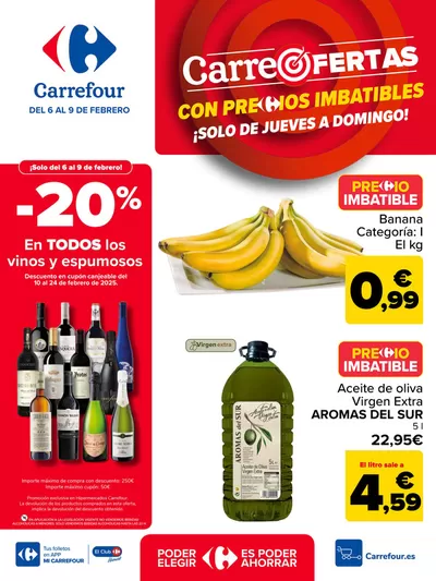 Ofertas de Hiper-Supermercados en Madrid | CARREOFERTAS de Carrefour | 6/2/2025 - 9/2/2025