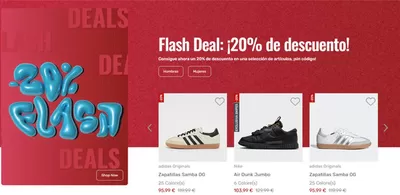 Ofertas de Ropa, Zapatos y Complementos en Paterna | 20% de descuento de Snipes | 3/2/2025 - 17/2/2025