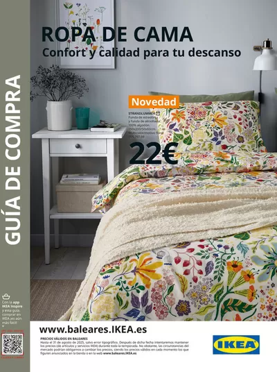 Catálogo IKEA en Palma de Mallorca | IKEA Catálogo Ropa de cama | 4/2/2025 - 31/8/2025