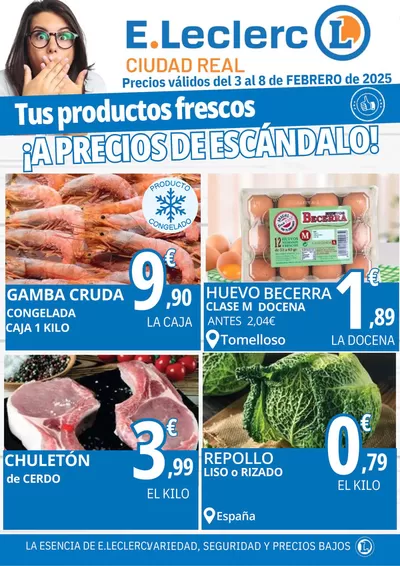 Catálogo E.Leclerc | Precios BARATOS todo el año | 4/2/2025 - 8/2/2025