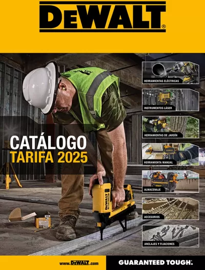 Ofertas de Jardín y Bricolaje en Santo Domingo de la Calzada | Dewalt Catálogo Tarifa de Dewalt | 4/2/2025 - 31/12/2025