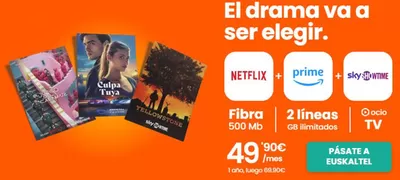 Catálogo Euskaltel en Pamplona | Promoción | 4/2/2025 - 18/2/2025