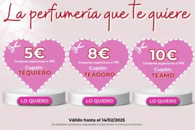 Ofertas de Perfumerías y Belleza en Xirivella | Promoción de Perfumerías Laguna | 4/2/2025 - 14/2/2025