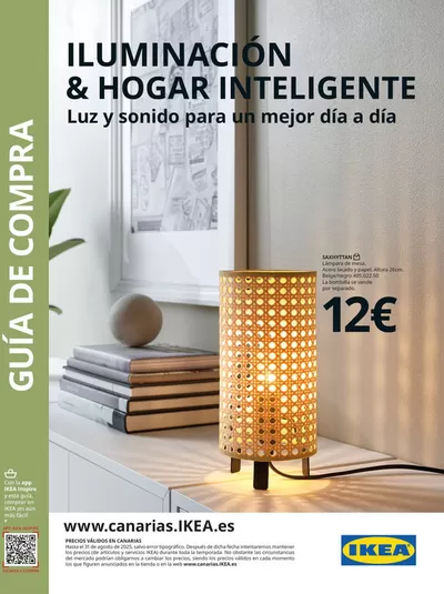 Ofertas de Hogar y Muebles en Santa Cruz de la Palma | IKEA Catálogo Iluminación y hogar inteligente Can de IKEA | 5/2/2025 - 31/8/2025