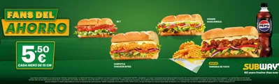 Catálogo Subway en Santa Cruz de Tenerife | Fans del Ahorro! | 5/2/2025 - 28/2/2025